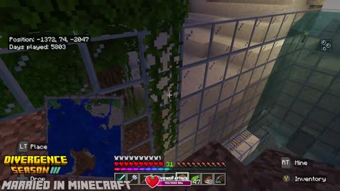 Safari Refuge - starting the Lodge! Season 3 EP 22 #DivergenceSMP #MiM #Minecraft #XBox