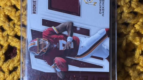 Dwayne Haskins Jersey Card , REDSKINS