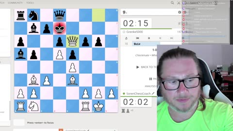 LIVE Chess with Soren