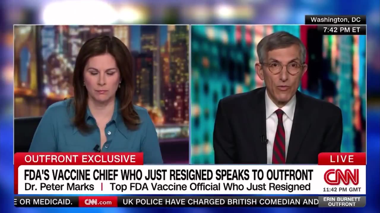 Ousted FDA Vaccines Chief Warns of 'Man-Made' Bioweapon 'Threats'