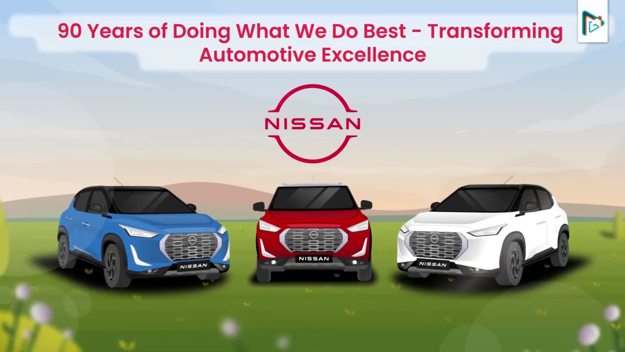 MotionGility's Tribute on Nissan's 90th Anniversary | Motion Graphics Commercial