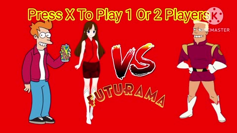 Futurama: Fry & Hinako vs. Zapp (English PS2 Bootleg) Continue & Game Over