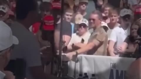 Charlie Kirk - Isolated Video Loop Of Brown Shirt Man Firing