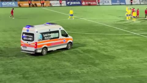 lojtari i partizanit shembet ne toke