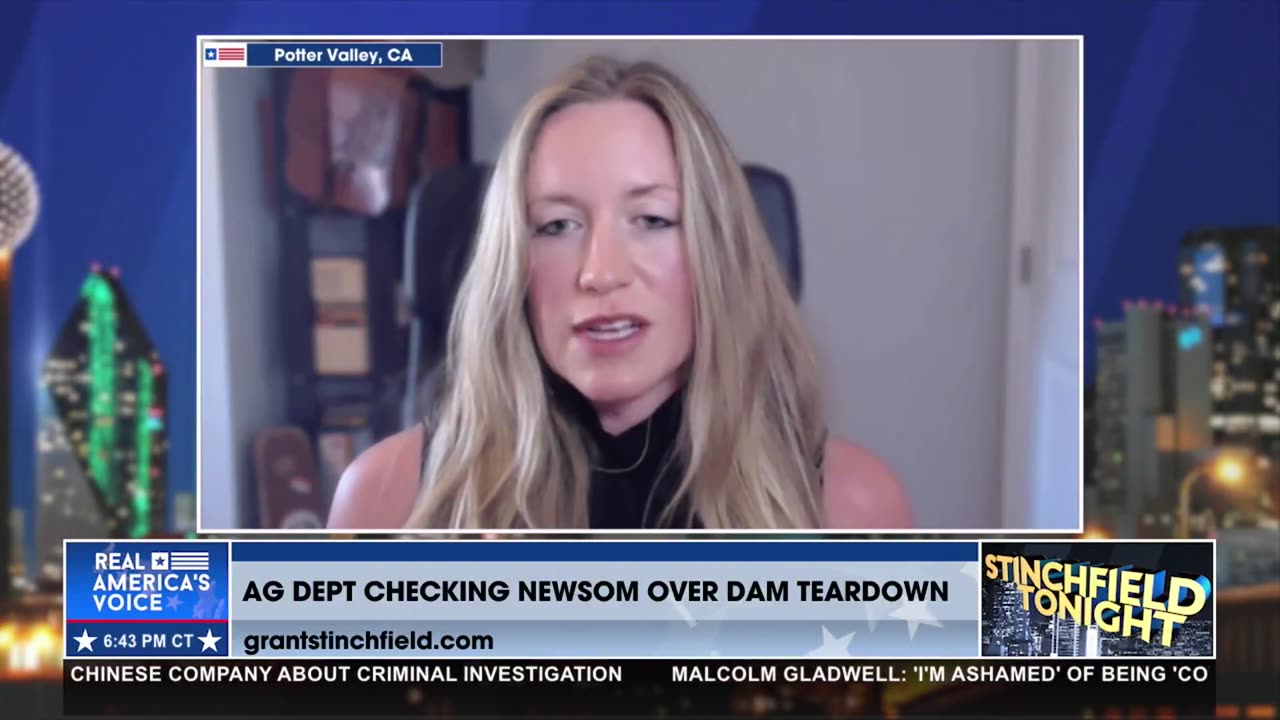 AG DEPARTMENT CHECKING NEWSOM OVER DAM TEARDOWN