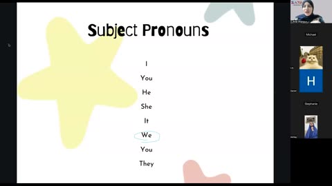 S+O Pronouns Class (4)