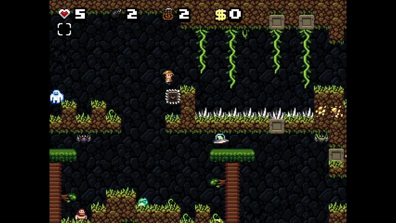 Green and Mean - Crowded Spelunky Pt.7