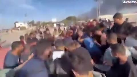 ITV captured footage of unarmed civilians gunned down