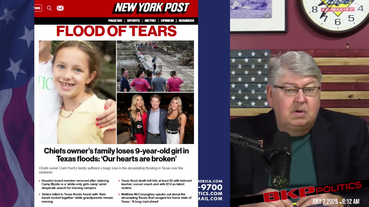 Texas Floods Kill, Trump Blamed for Failure, and a GA Financial Empire Crumbles!