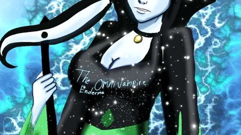 Drawing my friends reaper oc