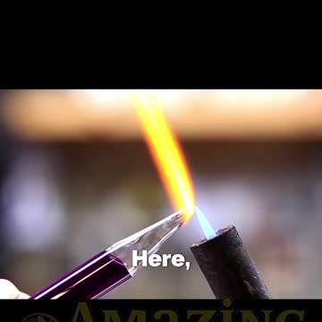 Sealing Chemicals in Glass 🔒 #science #chemistry