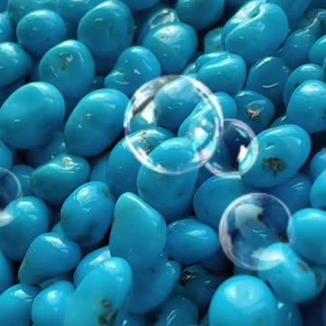 Natural Turquoise High Color Peak At Debut