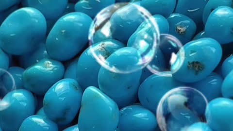 Natural Turquoise High Color Peak At Debut