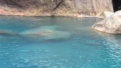 The Blue Lagoon in Meghalaya
