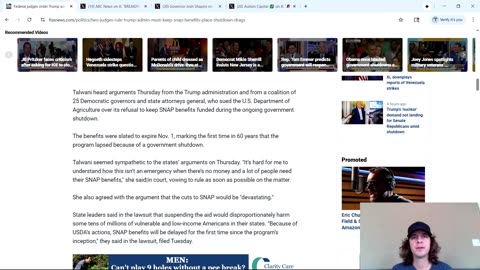 Federal Judges Demand The Trump Admin Reinstate SNAP Funding Immediately