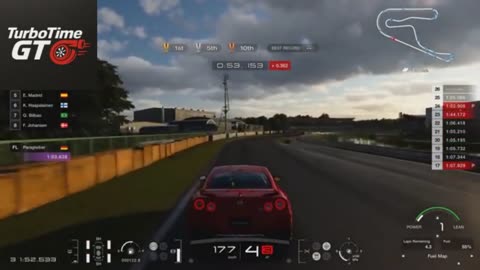 Gran Turismo – 1st Place on Lap 26 of 30 at Tsukuba Circuit