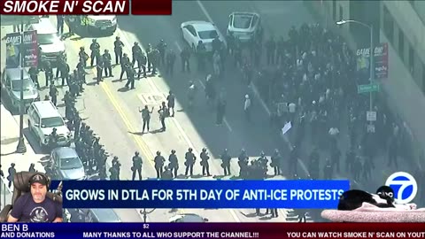 LIVE LA RIOT DAY #5 6/10/25 #LA #ICE #LIVE #PROTEST #RIOT