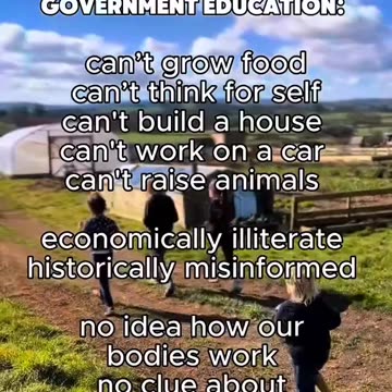 After 13 yrs of Govt education