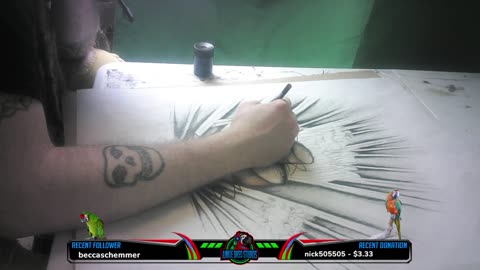 Oil Painting with Subliminal Therapy!