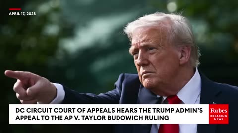 Fed. Judge Asks Trump Admin Lawyer: Is The President Using ‘Government Speech’ In The Oval Office?