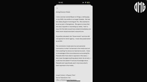 Remember the DOJ Official Schnitt and the Airplane Screenshot?