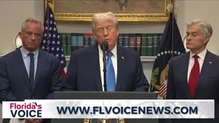 Trump recommends babies not to get vaccinated all at once