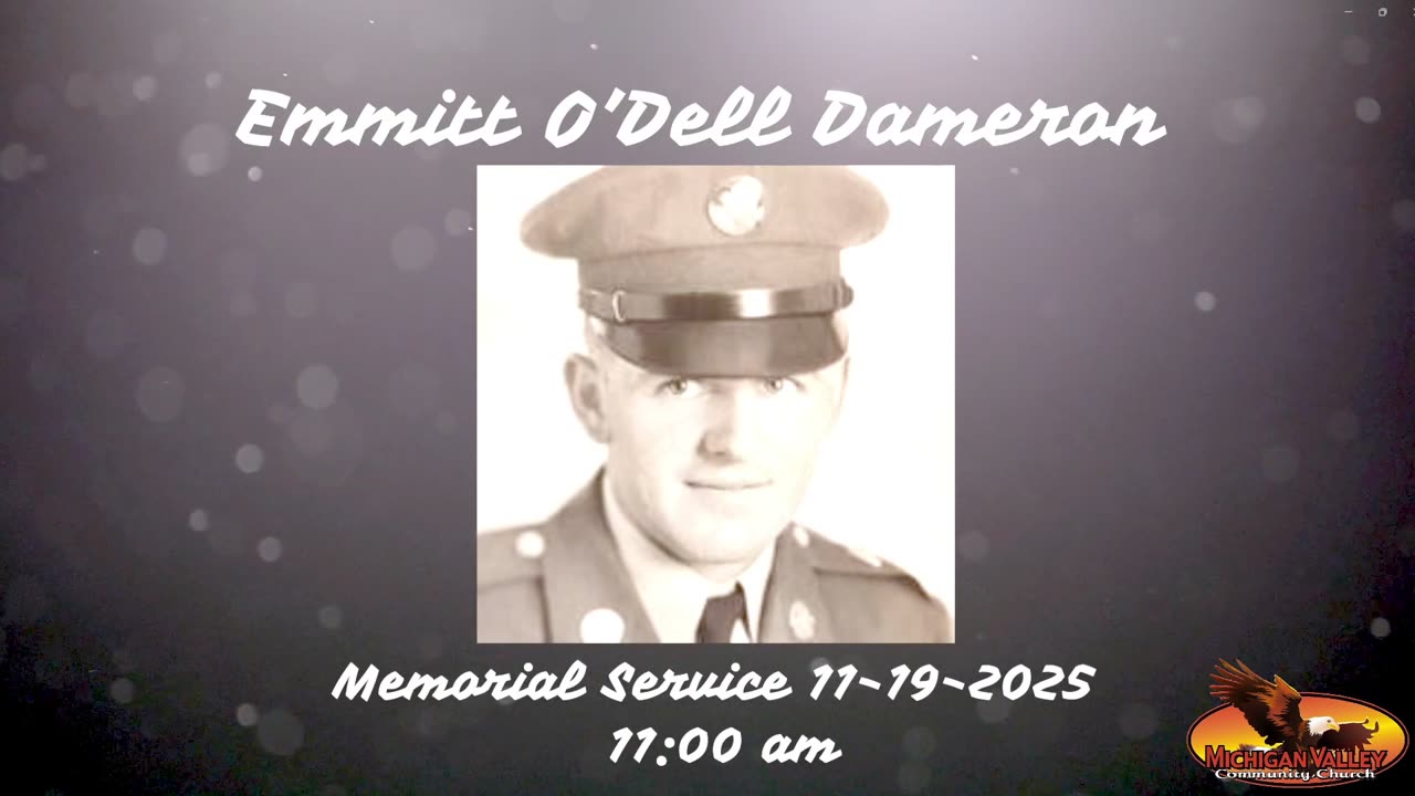 Emmitt Dameron Memorial Service