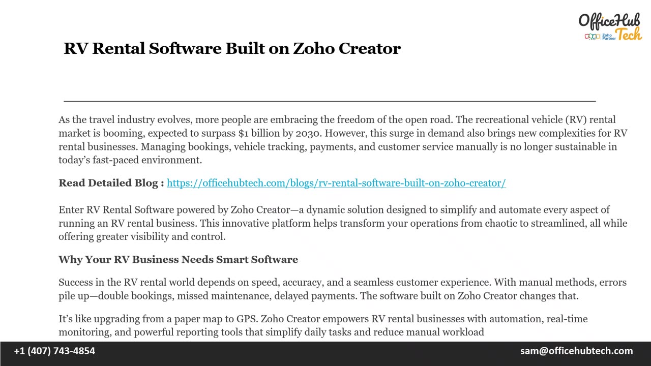 RV Rental Software Built on Zoho Creator.mp4