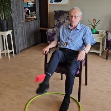 Keep the beanbag out of the hoop foryou fy tiktok activation elderycare