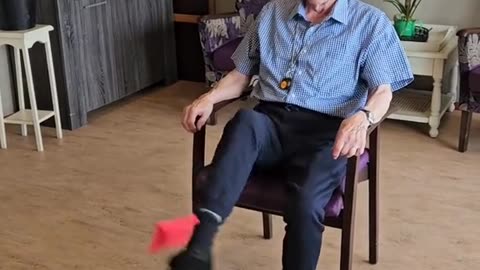 Keep the beanbag out of the hoop foryou fy tiktok activation elderycare