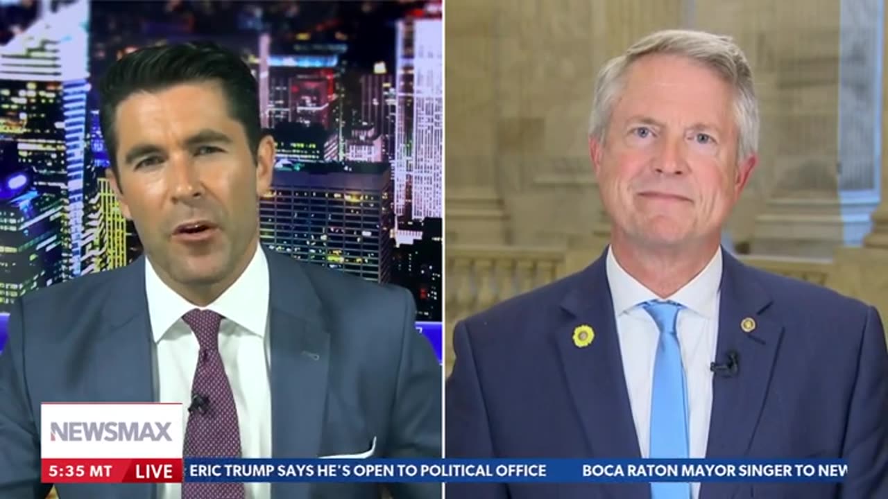 Sen. Roger Marshall on Newsmax
