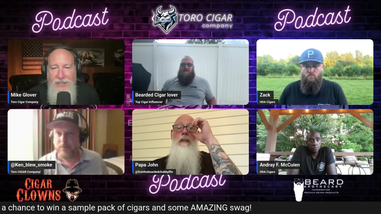 Toro Cigar Lounge Podcast LIVE with HDA Cigars - NEW CIGAR DROP
