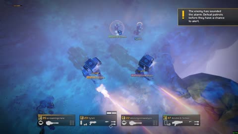 Mechs Against Level 7 Bugs (Helldivers)