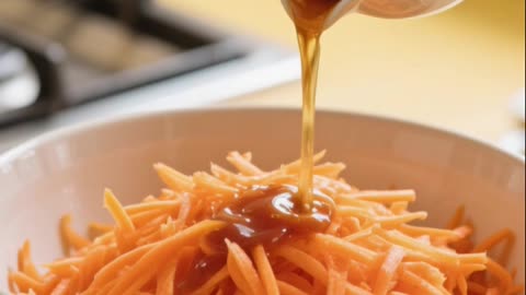 Viral Retinol Carrot Salad 🥕 | Healthy Glow & Skin-Loving Recipe
