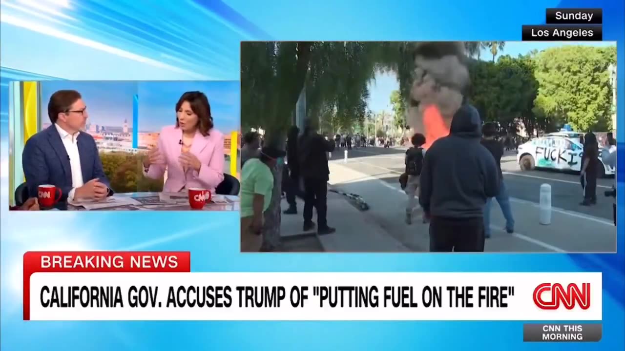 CNN Immediately Cuts Off Panelist Who says how the riots really are