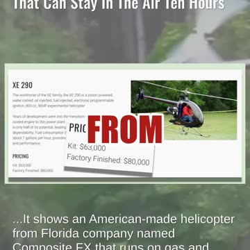 Fact Check: Video Does NOT Show $300 Chinese Electric Helicopter That Can Stay In The Air Ten Hours