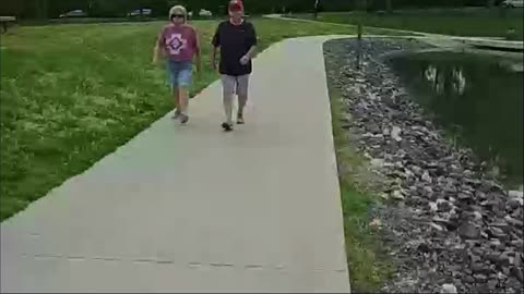 let's go fishing with the family