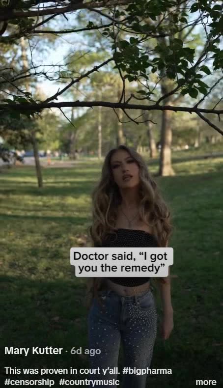 I wonder why you tube banned this music video as disinformation? After it was proven in court WOW