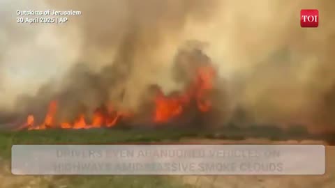 Forest Fire Jihad – Inferno Terror against Israel: Muslims Burned Jerusalem?