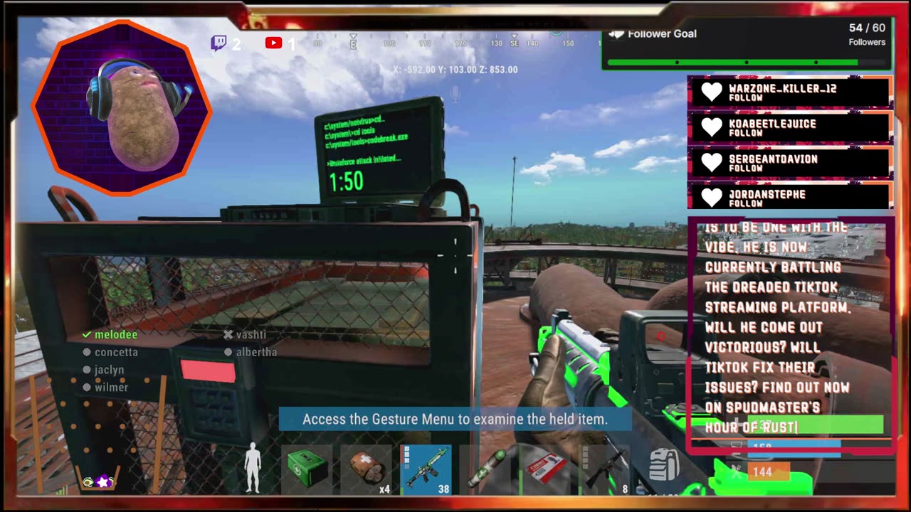 sbudmaster new streamer, feedback welcome