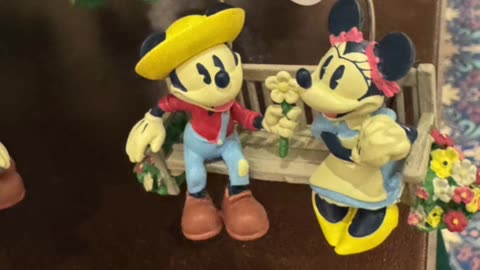 Walt Disney World Port Orleans Riverside Resort Mickey Minnie Mouse Figurine Ornament #shorts