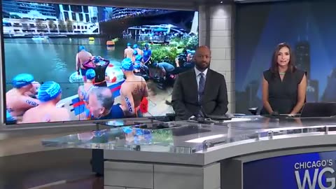 Historic Chicago River Swim goes off Sunday morning