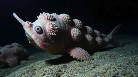 The Smiling Phantom of the Abyss: Meet the Bumpy Snailfish That Defies the Deep!