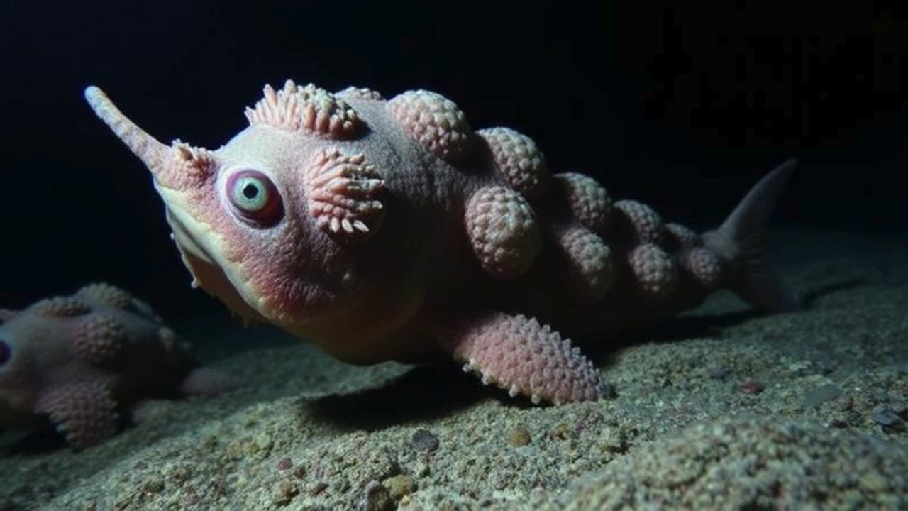 The Smiling Phantom of the Abyss: Meet the Bumpy Snailfish That Defies the Deep!