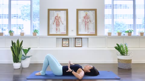Beginners Gentle Pilates Flow Mat Workout
