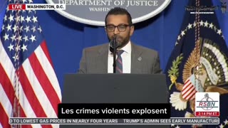 Kash Patel Département de la Justice