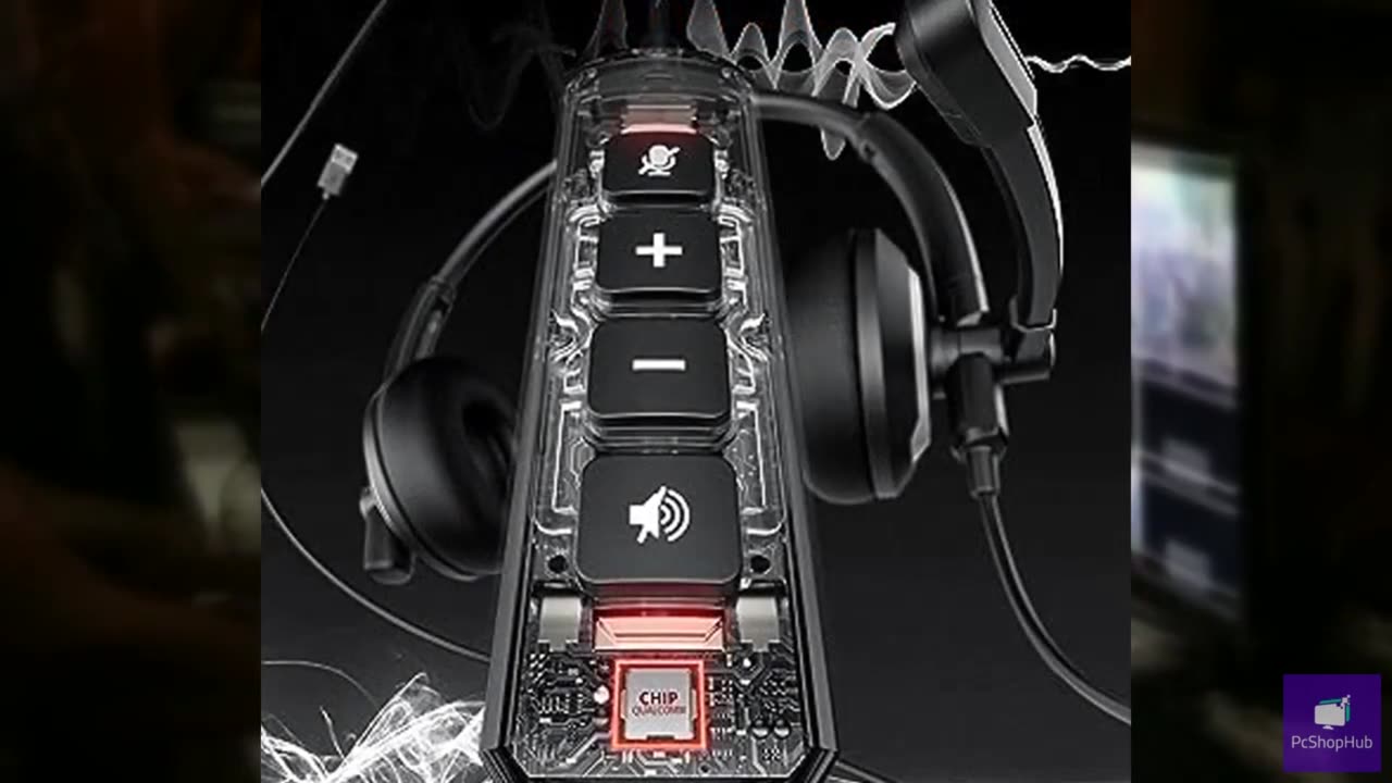 awatrue EH05-U Wired USB Headset with Noise Cancelling Microphone for PC Laptop
