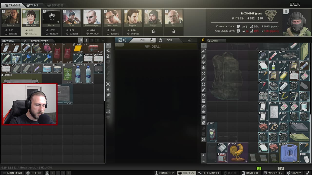 LIVE 🔴 | MISERY PLAYTEST | ESCAPE FROM TARKOV HARDCORE w/ BORNOO