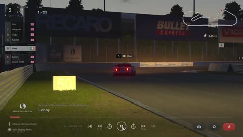 Midfield Battles All Race Long, Staggered Start