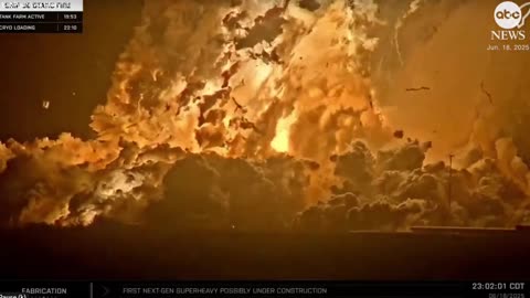 SpaceX Starship Explodes During Routine Test